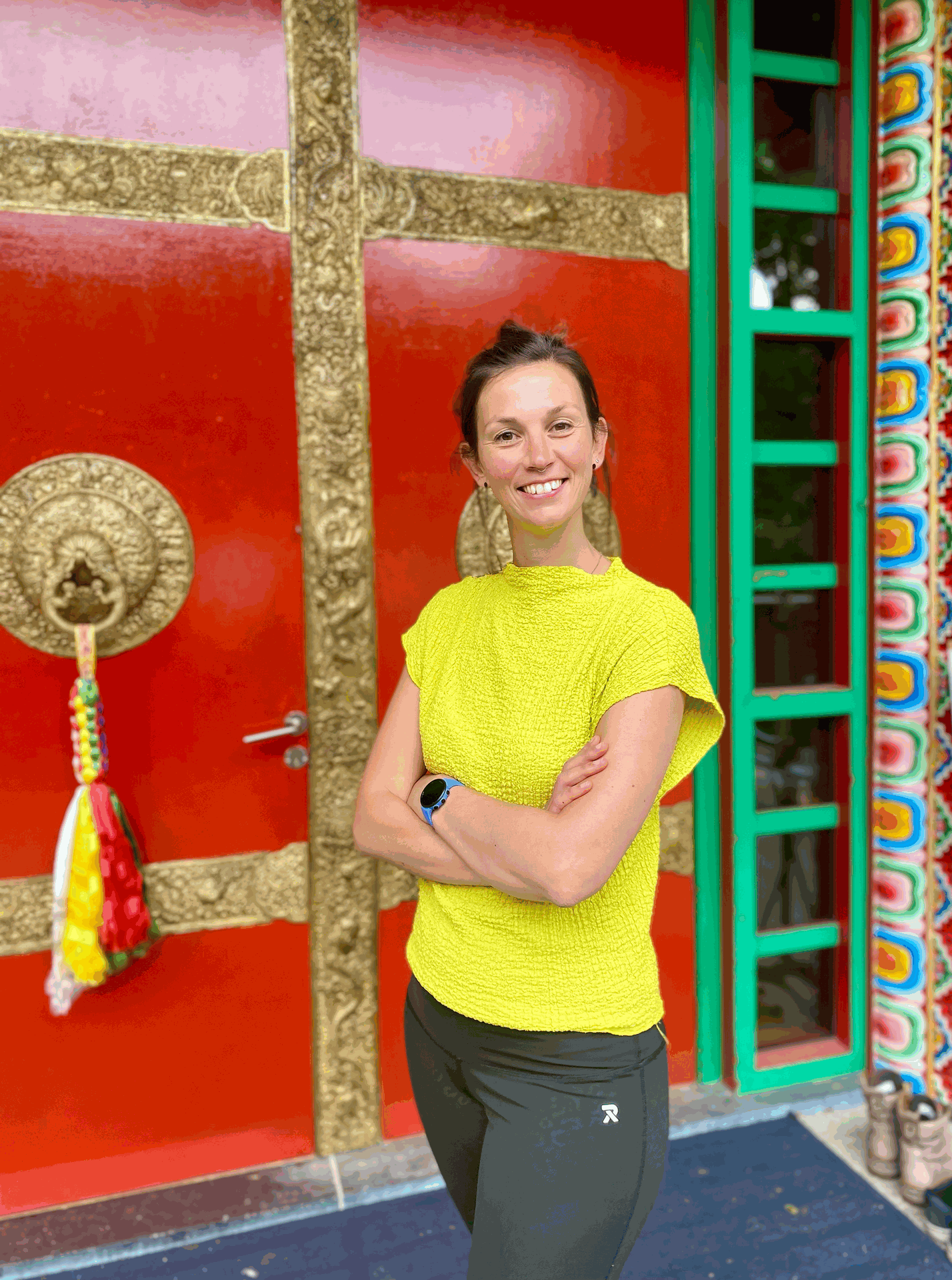 Maryse Petitfrère, professeur de yoga certifiée Yoga Alliance par Karma Yoga à Huy Maryse Petitfrère, professeur de yoga certifiée Yoga Alliance